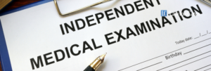 medical evaluation or IME