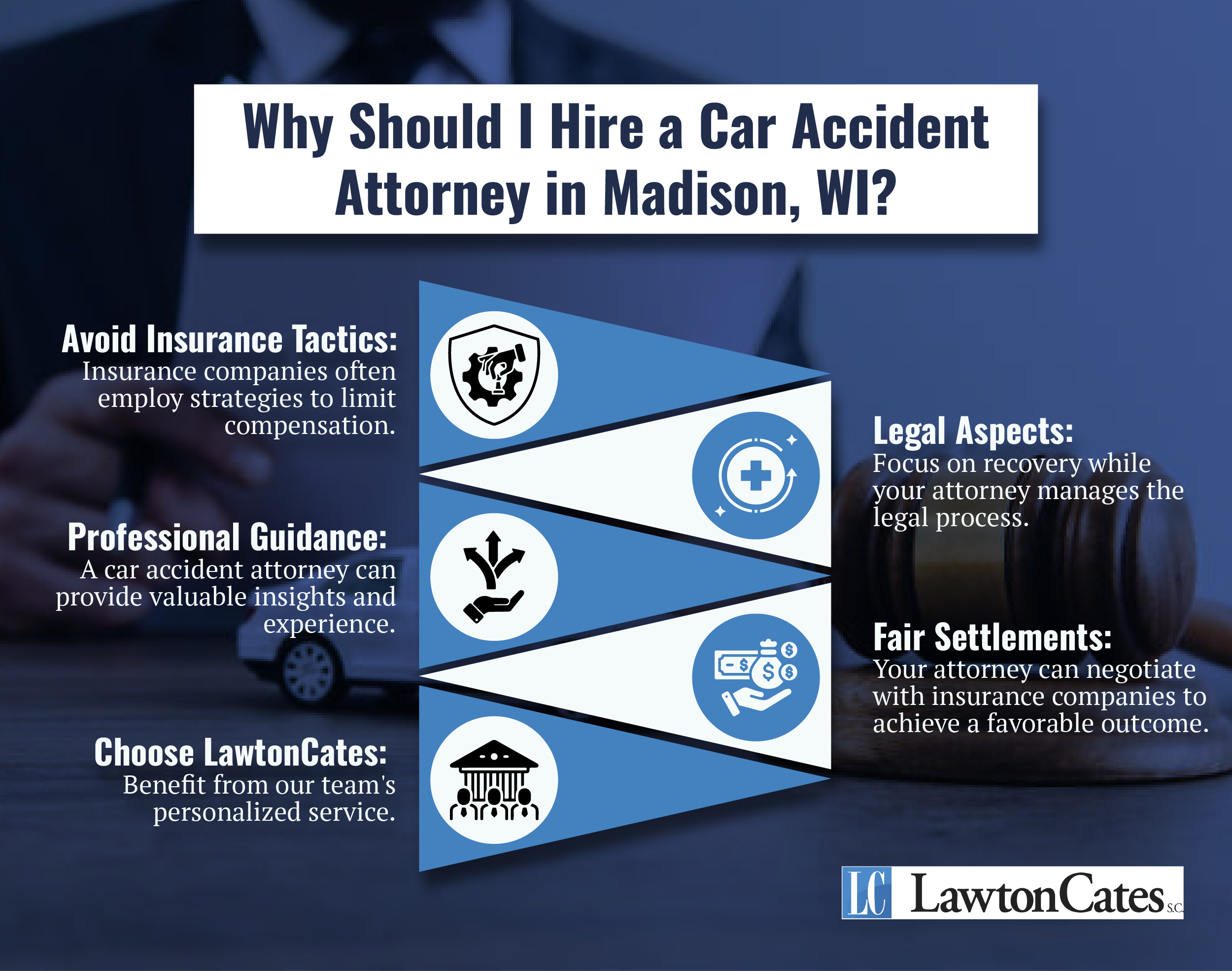 Why should I hire a Car Accident Attorney in Madison Wisconsin