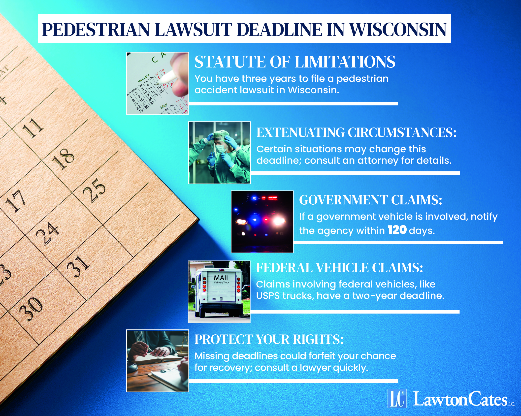 Pedestrian Statute of Limitations