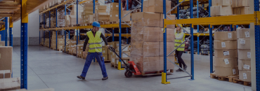 Workers in warehouse